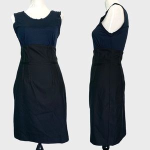 Jenni Kayne blue and black sleeveless dress size 6